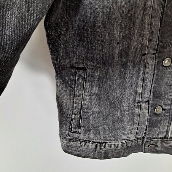 Taylor Stitch Dispatch Jacket Organic Cotton Black Denim  40 M Fits L+ - Picture 8 of 16